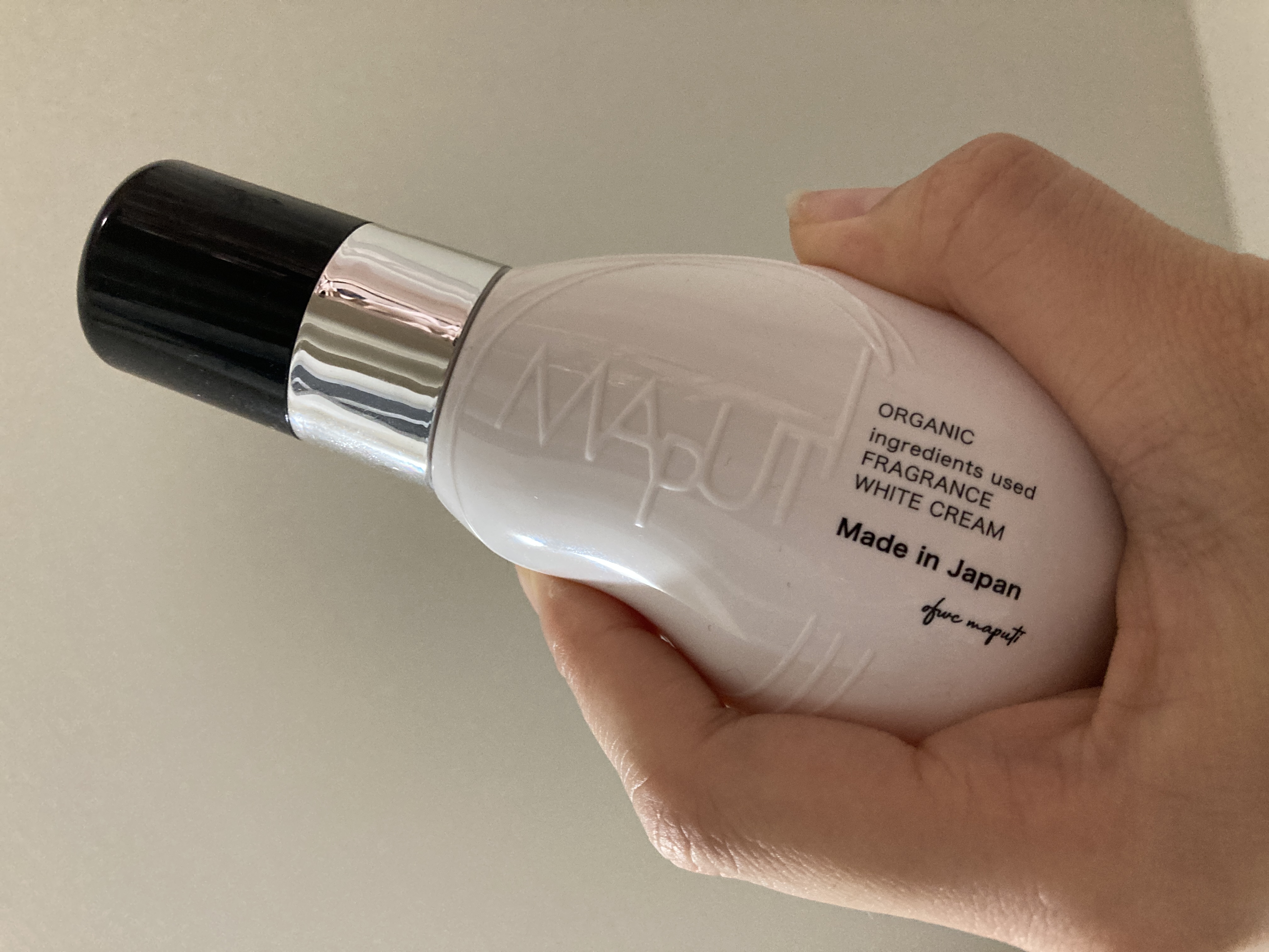 オーガニックフレグランスホワイトクリーム/MAPUTI/デリケートゾーンケアを使ったクチコミ（1枚目）