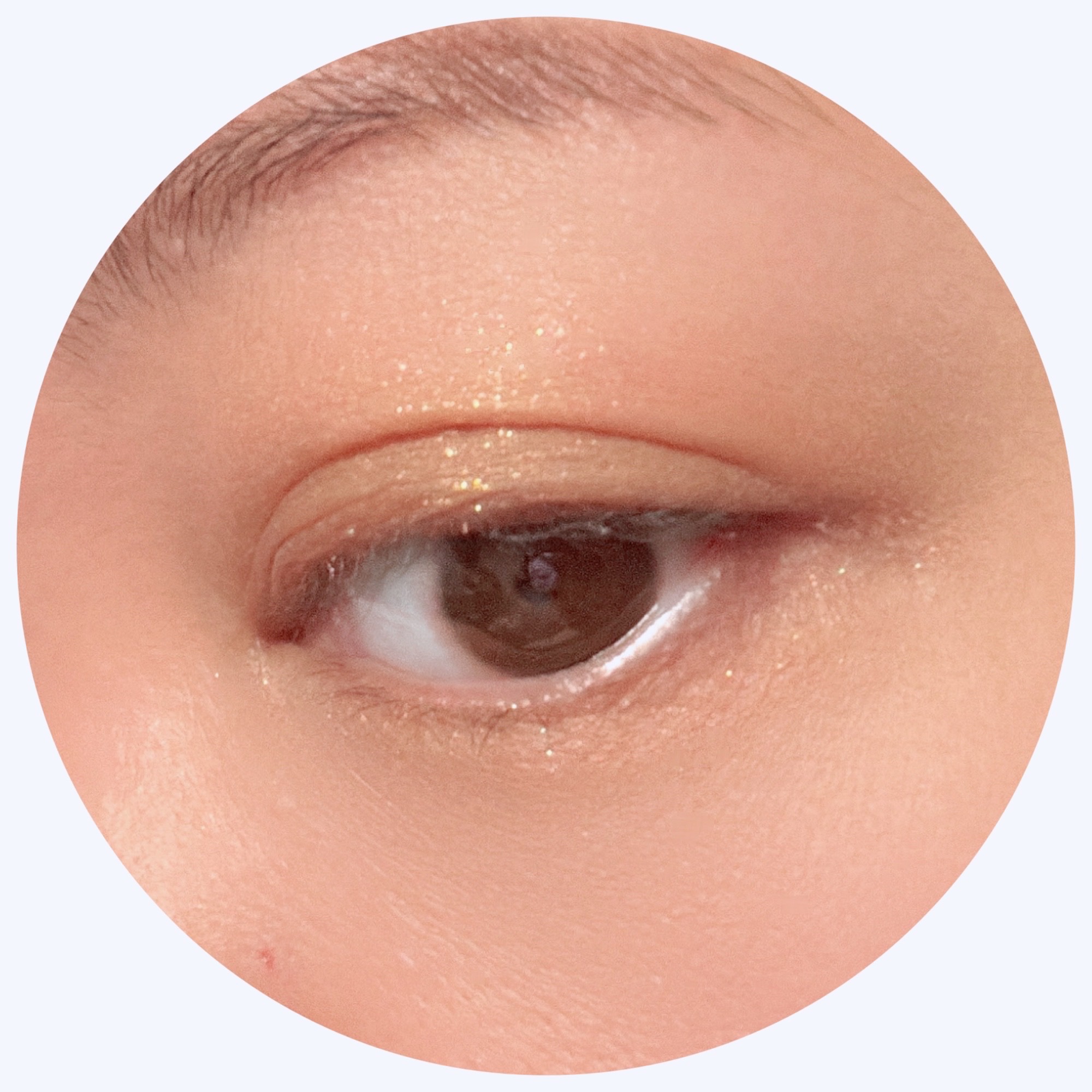 フーミー シングルラメシャドウ/WHOMEE/単色アイシャドウを使ったクチコミ（3枚目）