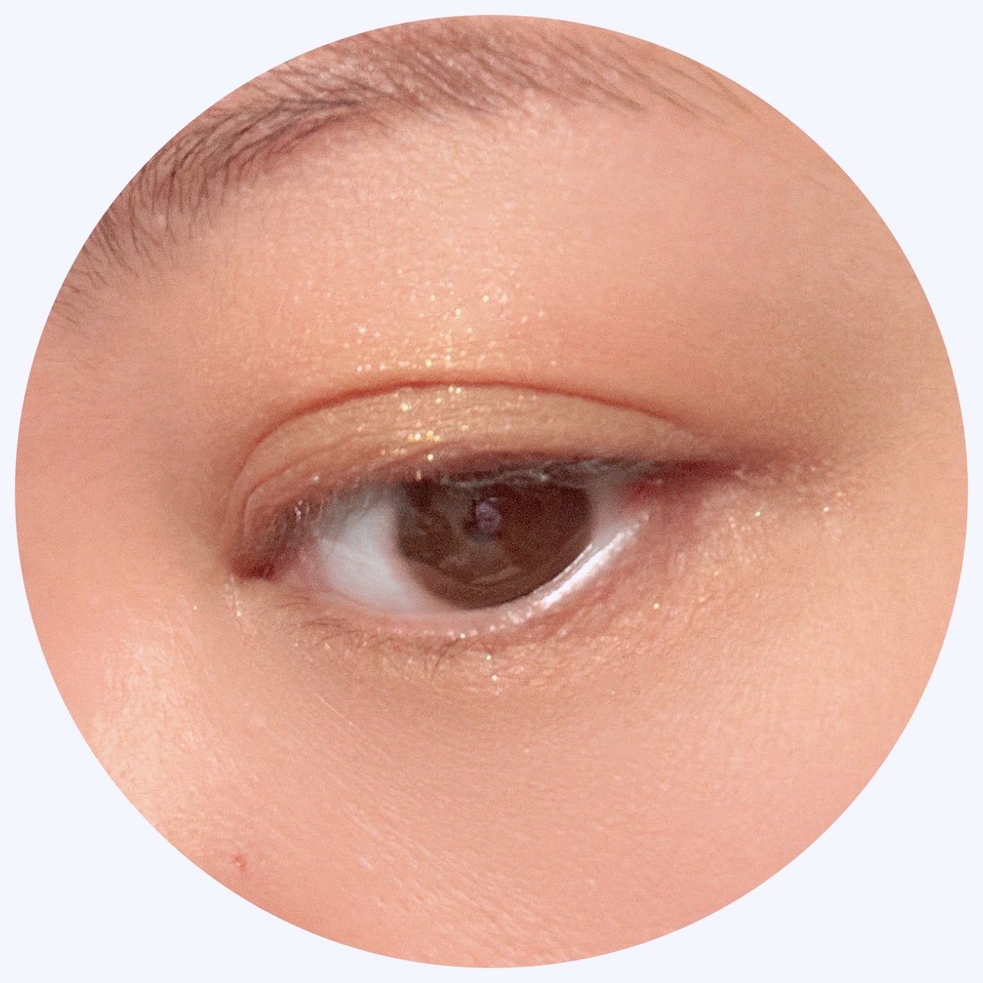 フーミー シングルラメシャドウ/WHOMEE/単色アイシャドウを使ったクチコミ(3枚目)