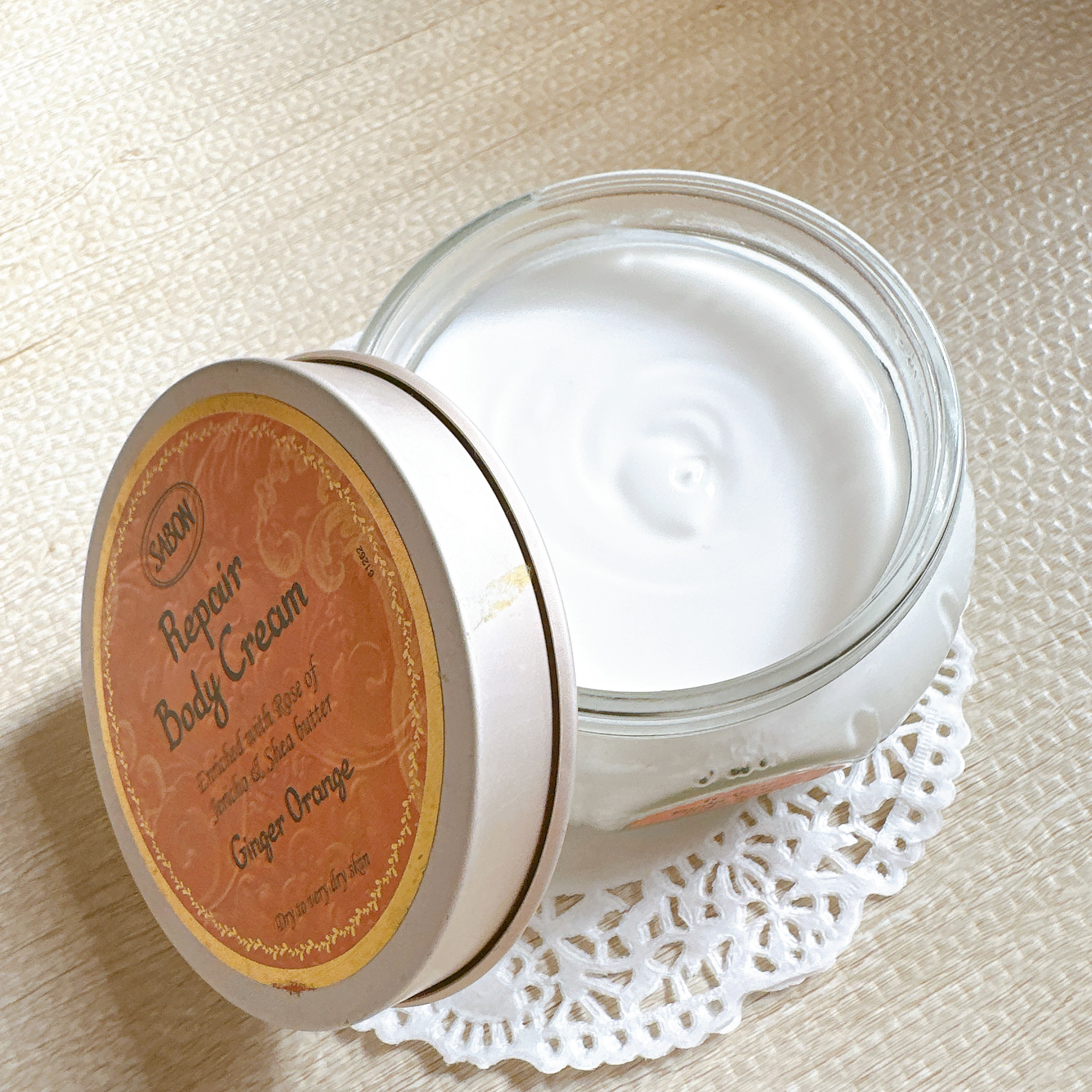 SABON リペアボディクリームのクチコミ「✼••┈┈••✼••┈┈••✼••┈┈••✼••┈┈••✼
SABON
リペアボディクリーム
.....」（3枚目）