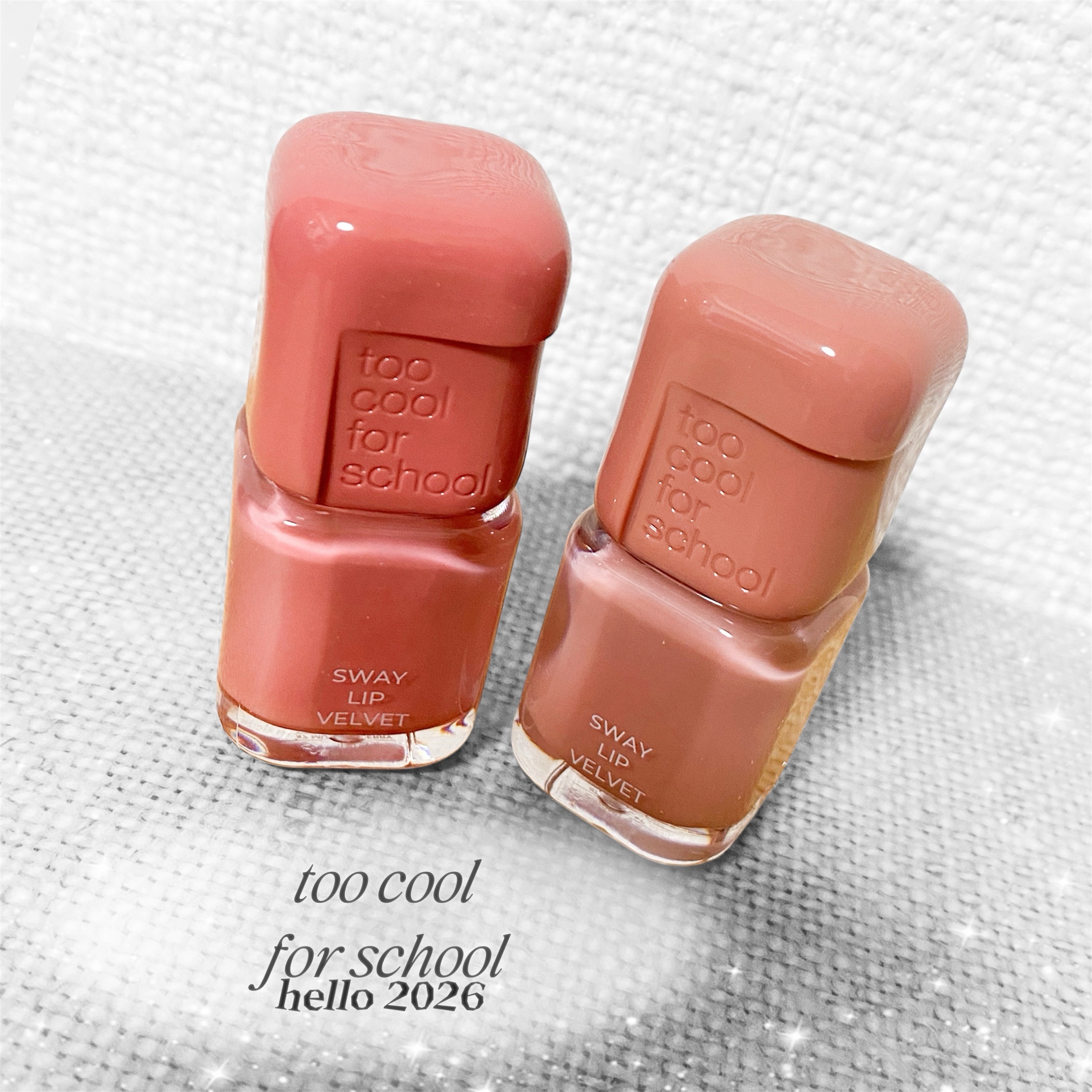 スウェイリップベルベット #07 ミューティッドチェリ/too cool for school/リップティントを使ったクチコミ（1枚目）