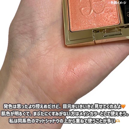 エレガンス プレジール アイズ/Elégance/単色アイシャドウを使ったクチコミ(3枚目)