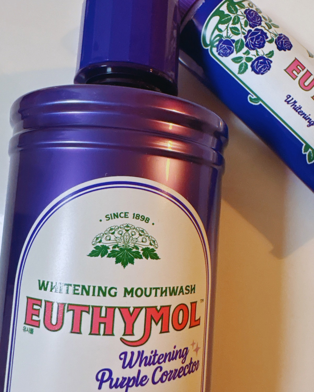 パープルコレクターロイヤルローズブレンド/EUTHYMOL/歯磨き粉を使ったクチコミ（2枚目）