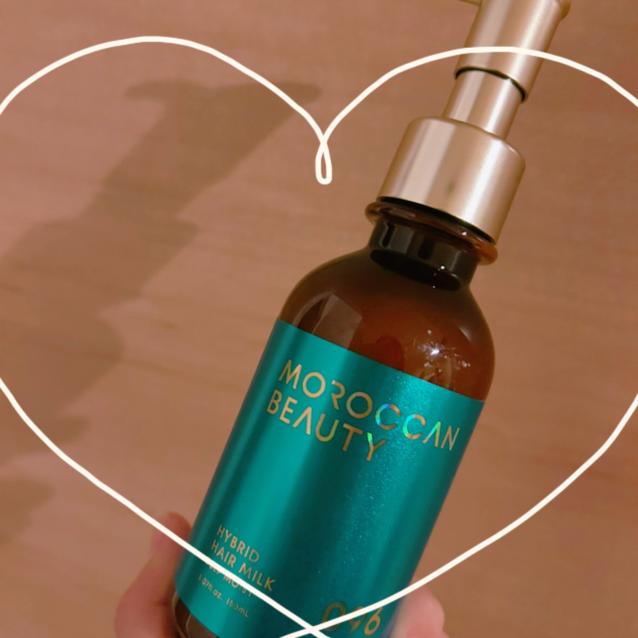 モロッカンビューティ ディープモイスト ハイブリッド ヘアミルク/モロッカンビューティ/ヘアミルクを使ったクチコミ（1枚目）