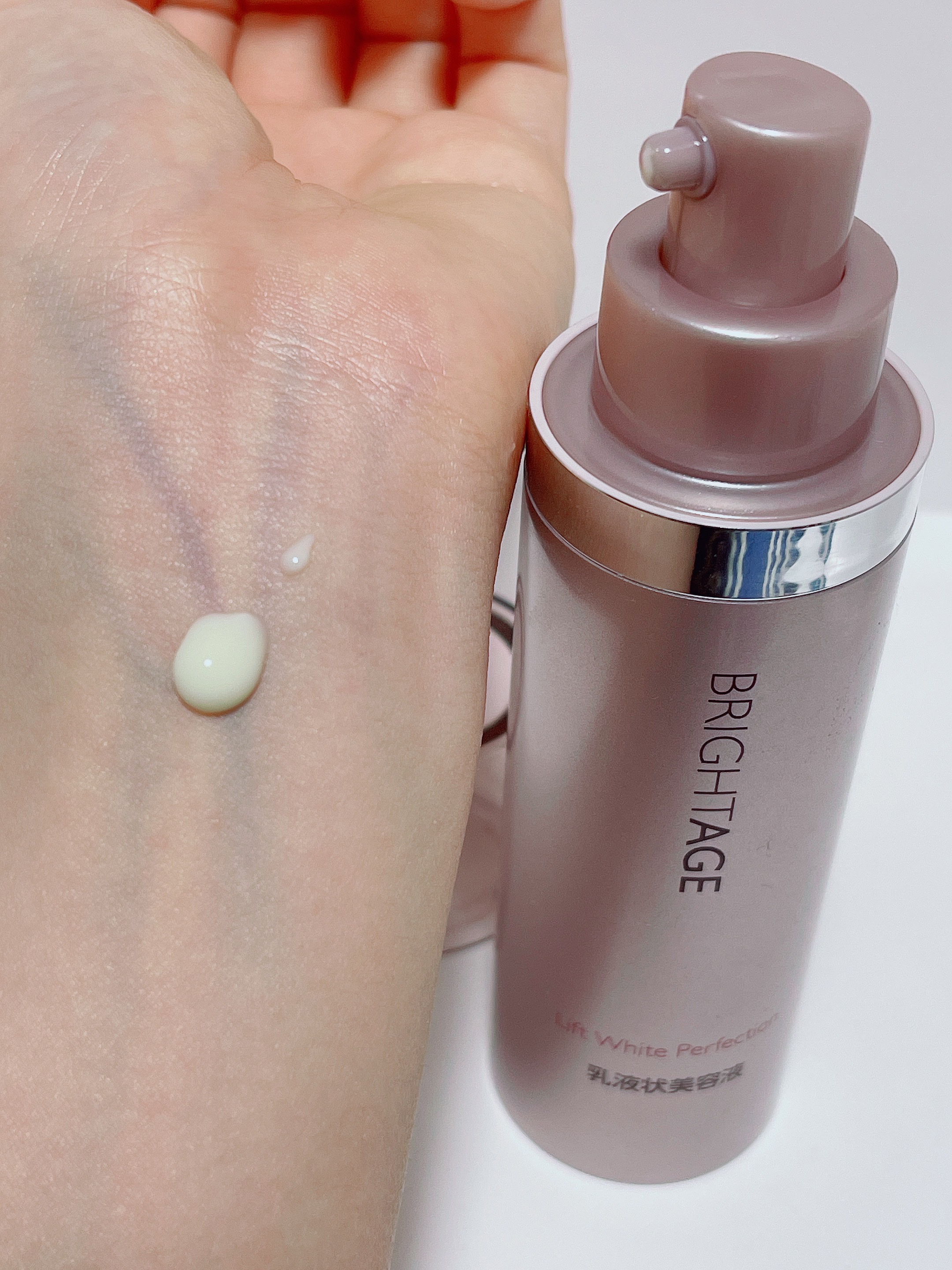 リフトホワイト パーフェクション/BRIGHTAGE/美容液を使ったクチコミ（3枚目）