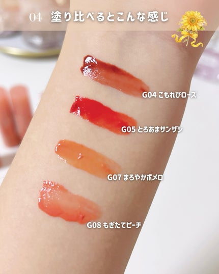 ミニちゅるティントリップ/JUDYDOLL/リップティントを使ったクチコミ(5枚目)