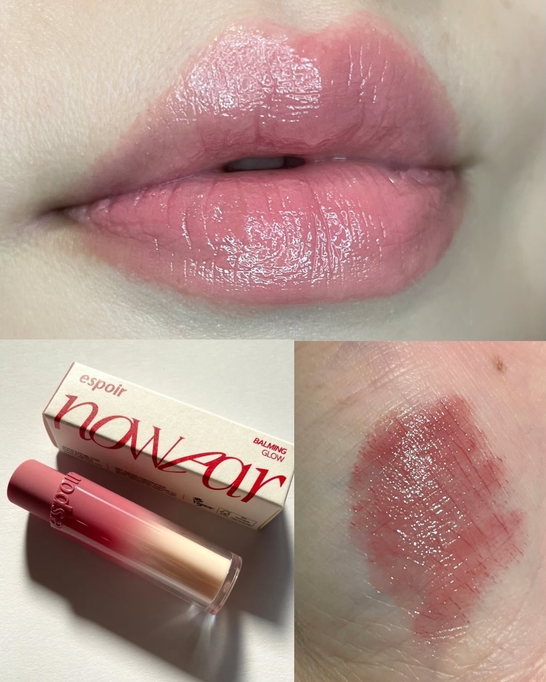 ノーウェアリップスティックバーミンググロー/espoir/口紅を使ったクチコミ（2枚目）