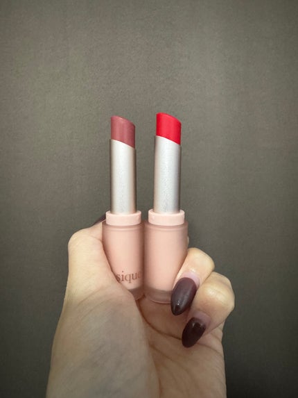 ムードグロウリップスティック/dasique/口紅を使ったクチコミ(2枚目)