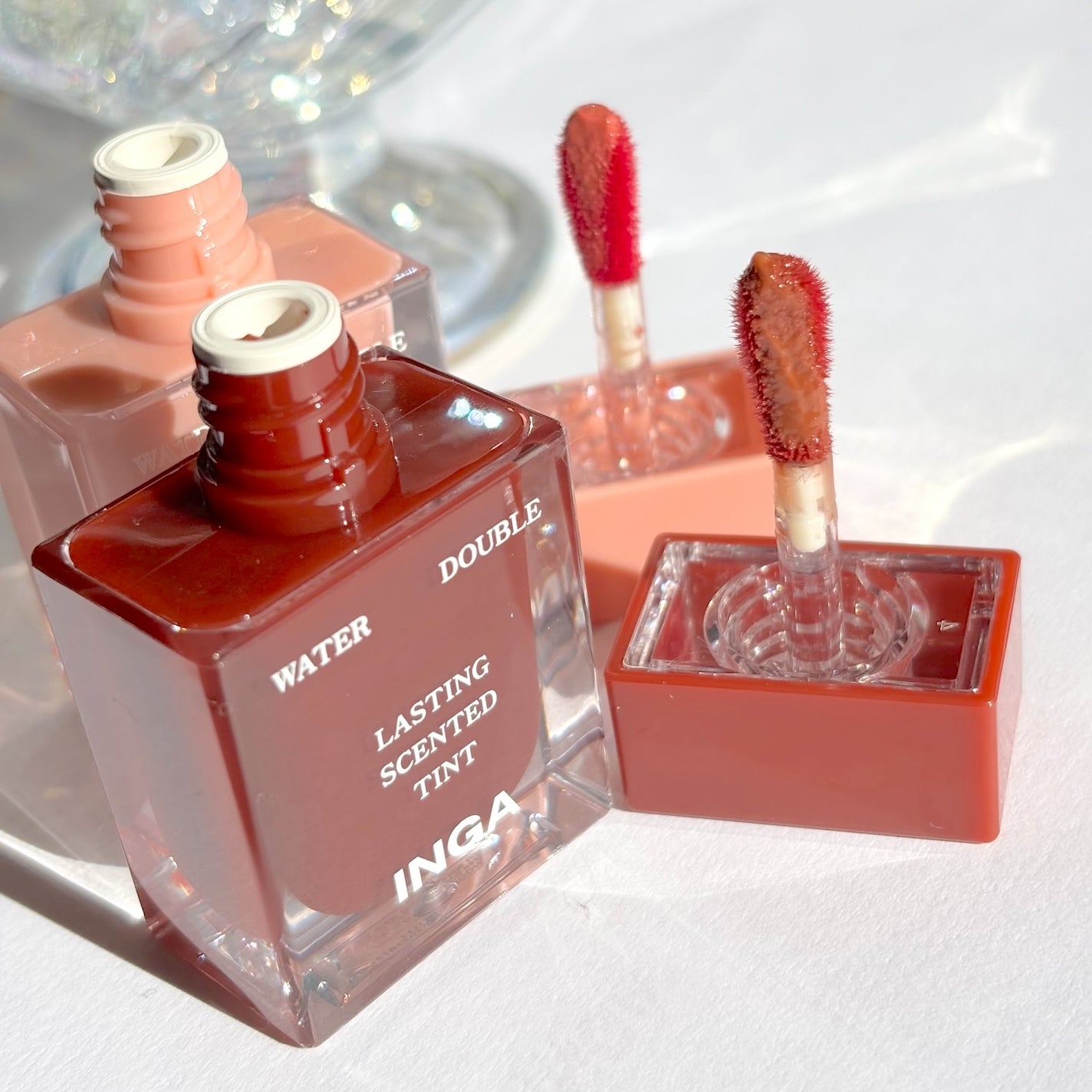 ウォーターダブルラスティングセンティッドティント/INGA/リップティントを使ったクチコミ(2枚目)