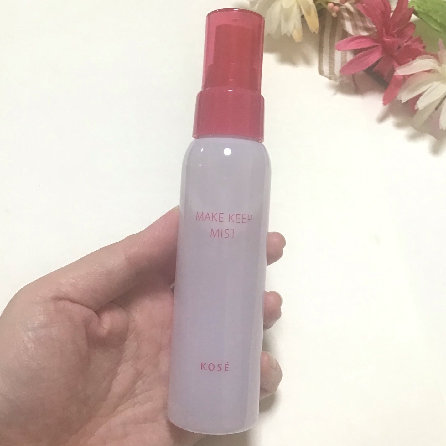 メイク キープ ミスト EX + 無香料/コーセーコスメニエンス/ミスト状化粧水を使ったクチコミ(3枚目)