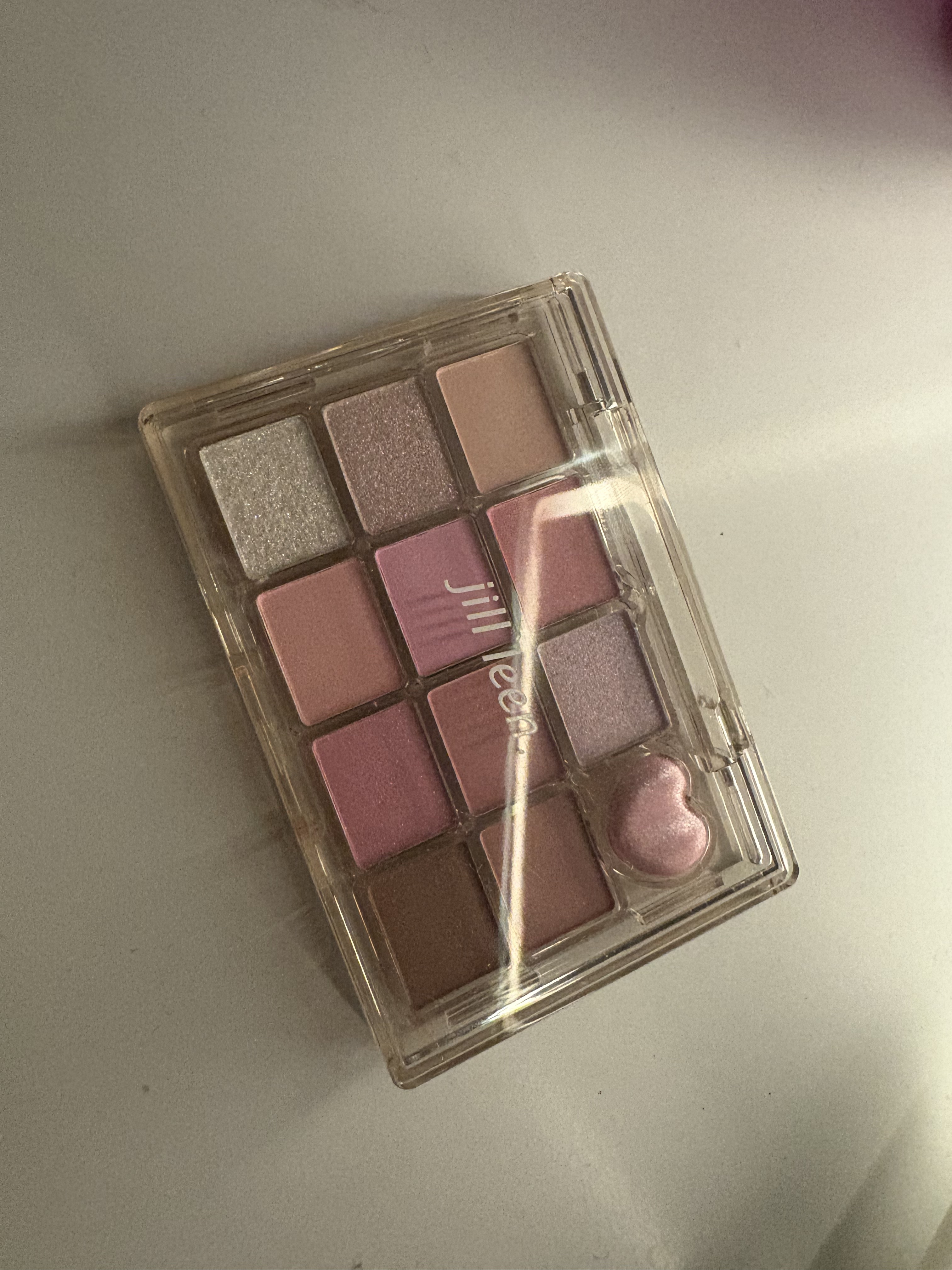 シャイニング12色ミニアイシャドウパレット/jill leen./アイシャドウパレットを使ったクチコミ（2枚目）