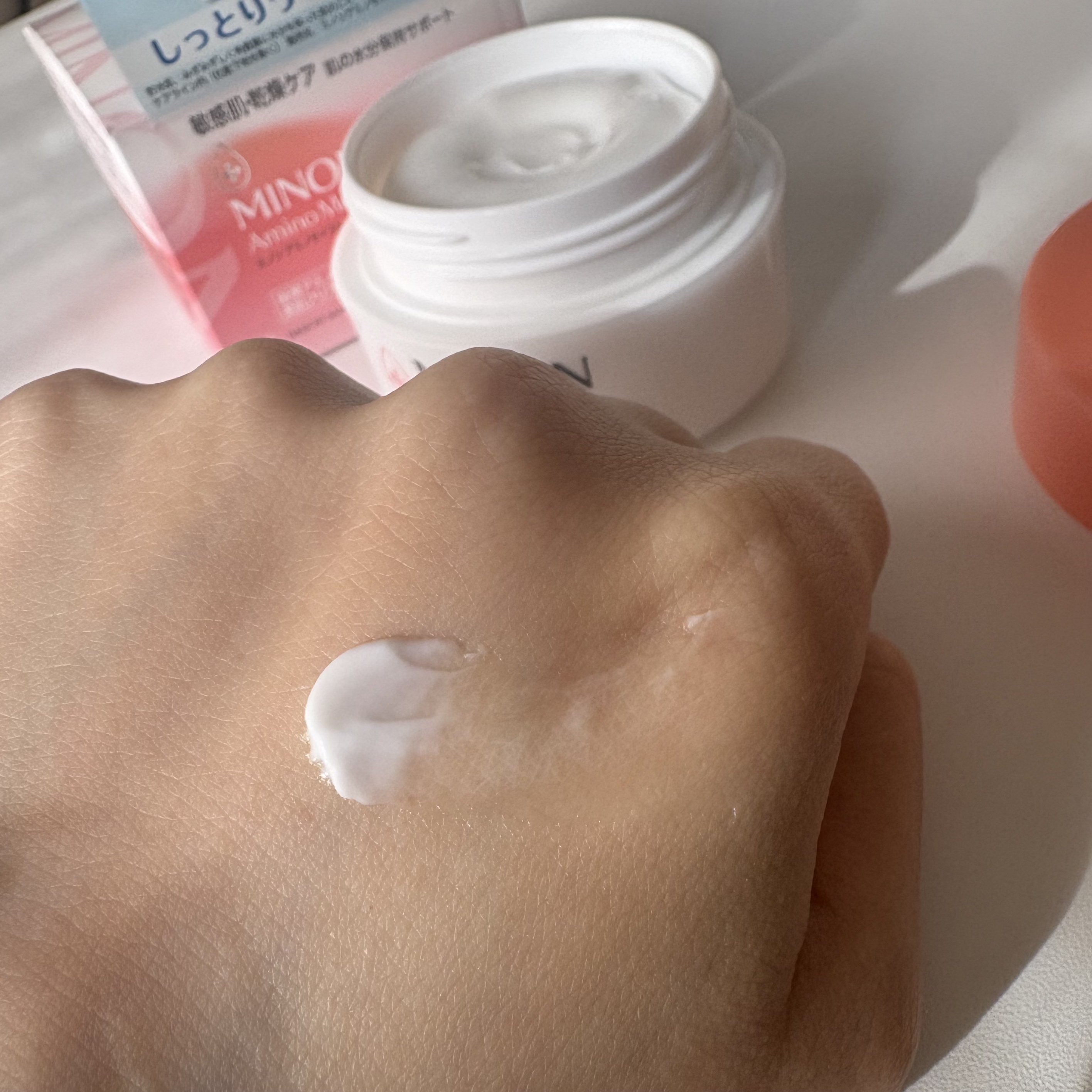 ミノン アミノモイスト モイストチャージ クリーム/ミノン/フェイスクリームを使ったクチコミ（2枚目）
