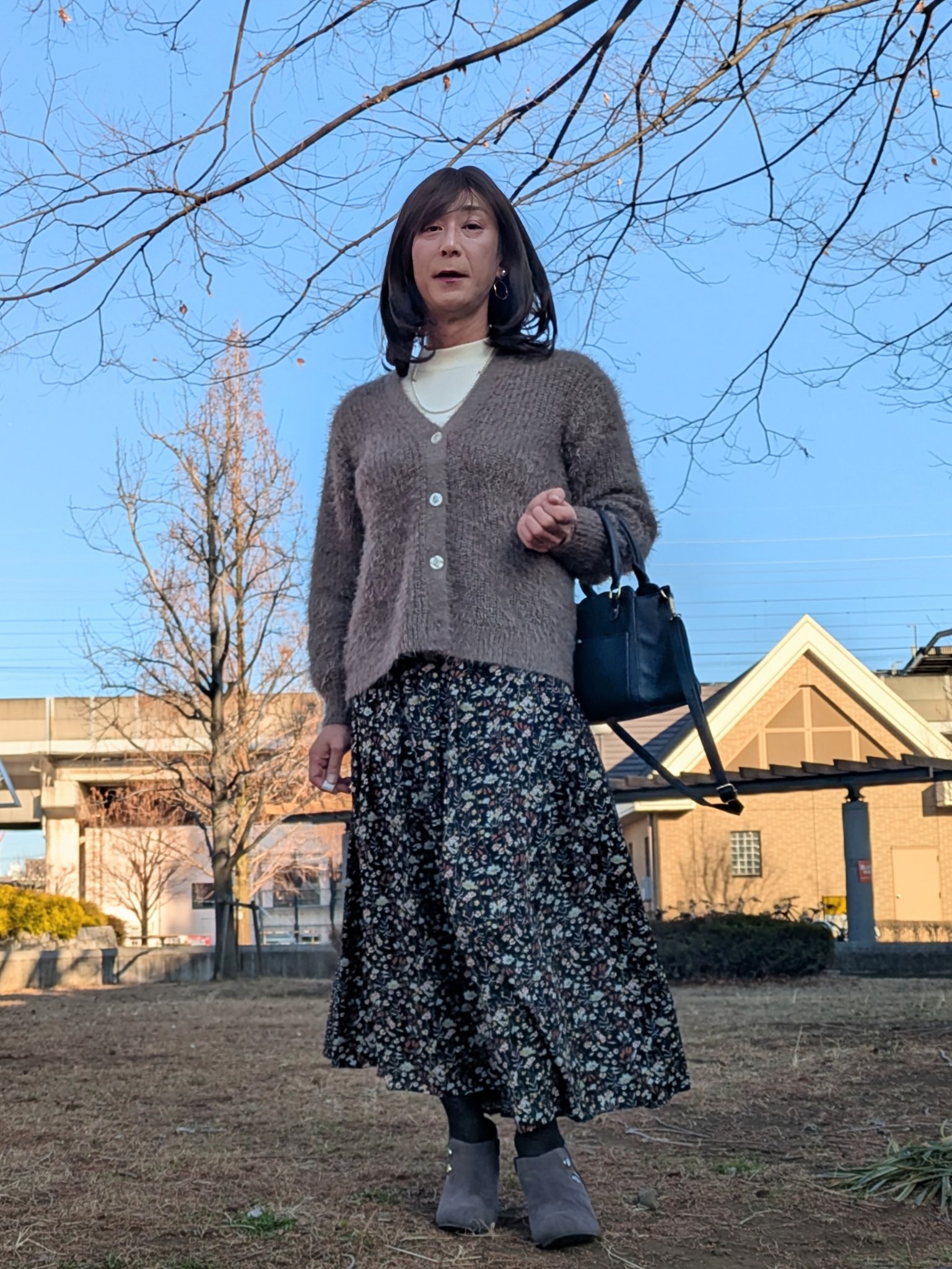 ラスティンググロスリップ/CEZANNE/口紅を使ったクチコミ（2枚目）