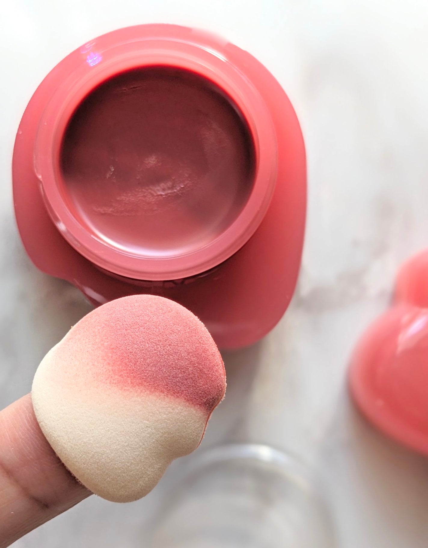 バーミーパフポットリップアンドチーク/%Recipe/ジェル・クリームチークを使ったクチコミ(4枚目)