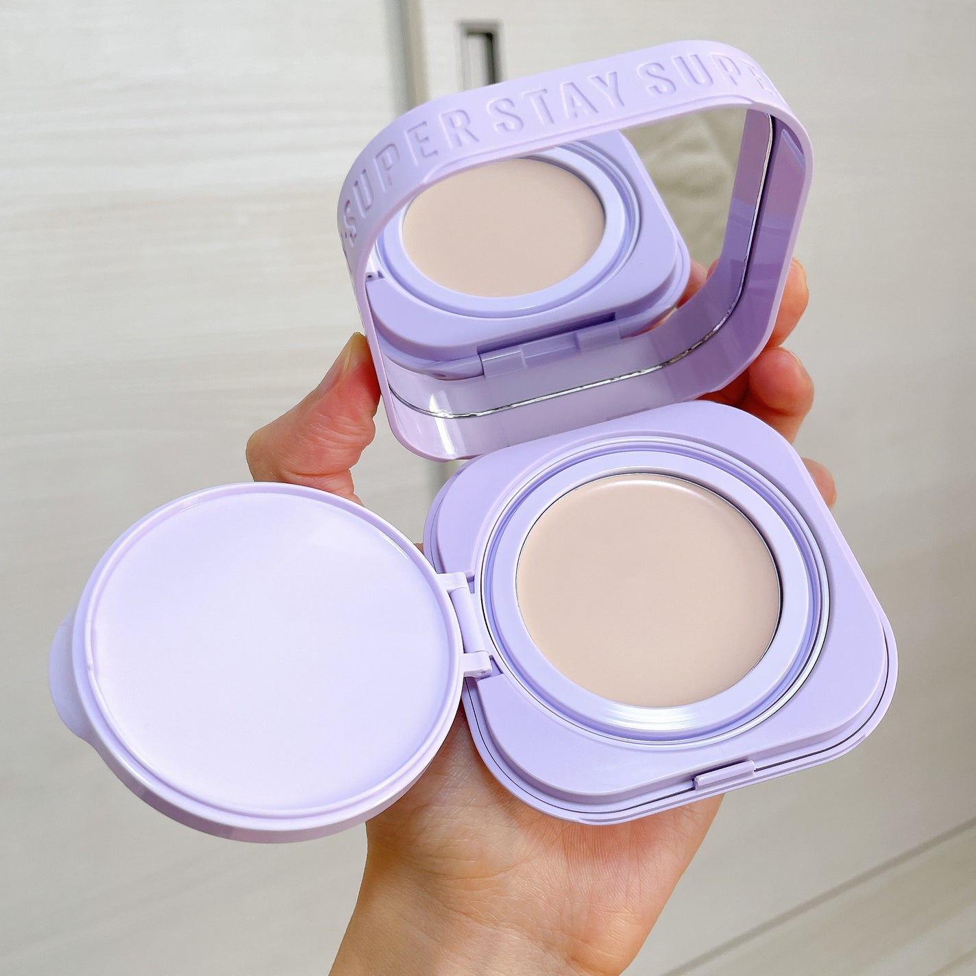 SPステイ クリームパクト ファンデーション/MAYBELLINE NEW YORK/クリーム・エマルジョンファンデーションを使ったクチコミ(1枚目)