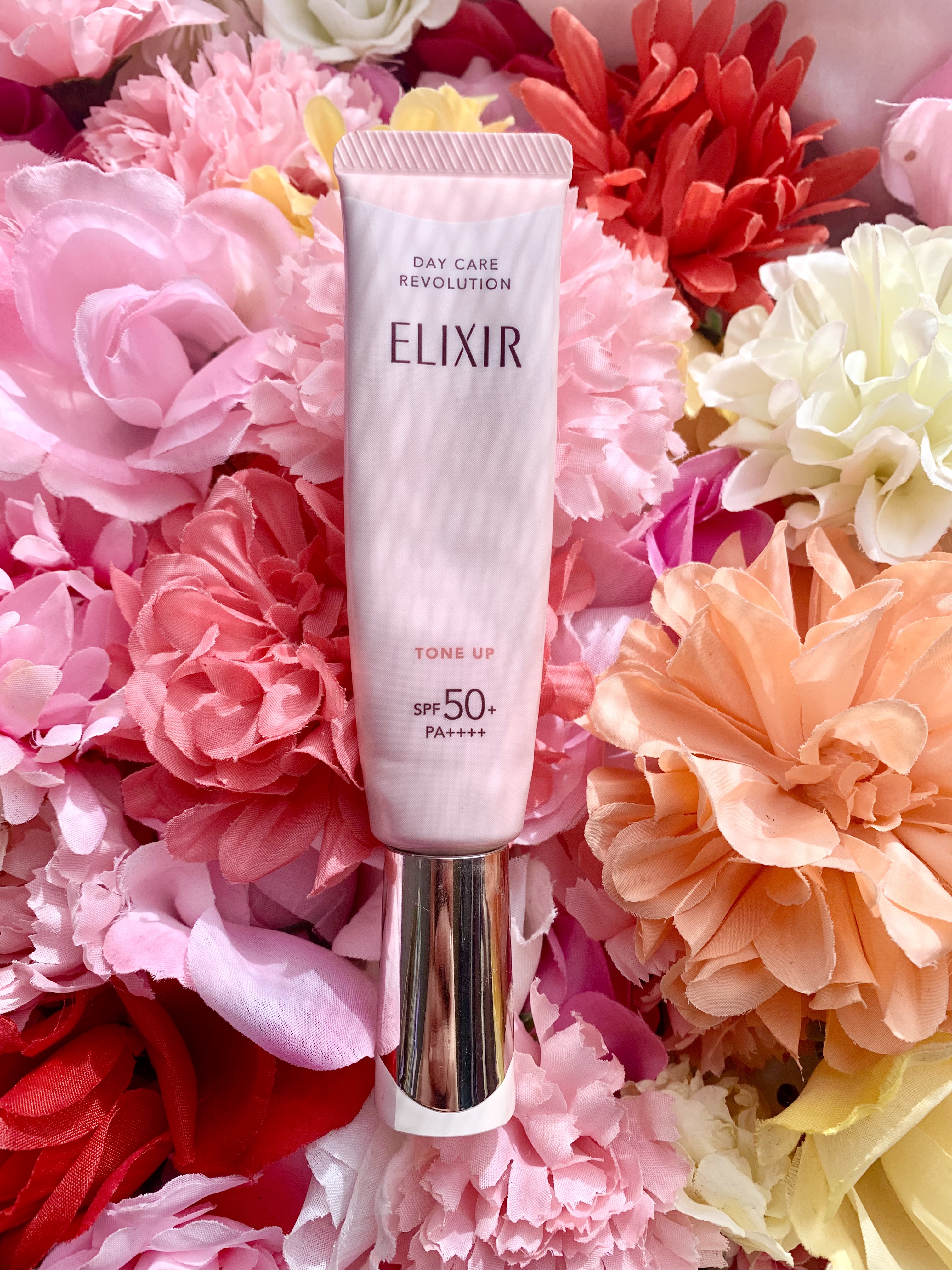 エリクシール　デーケアレボリューション　トーンアップ　SP+　aa/エリクシール/化粧下地を使ったクチコミ（3枚目）