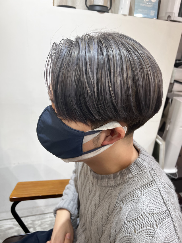 ストレートでもナチュラルな透け感