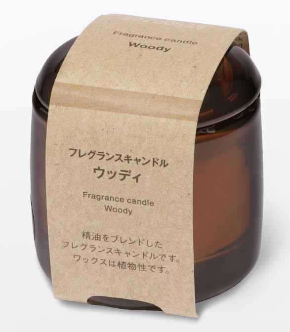 フレグランスキャンドル ウッディ S