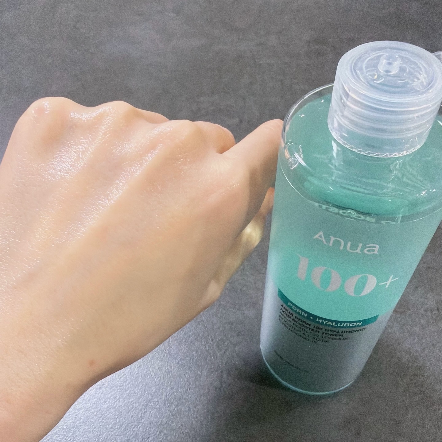 Anua PDRN 100 ヒアルロン酸ブースタートナーのクチコミ「当たり障りないシャバトナー欲しくて買ってみたアヌアのPDRNトナー。
シャバシャバ感はめちゃく.....」（2枚目）