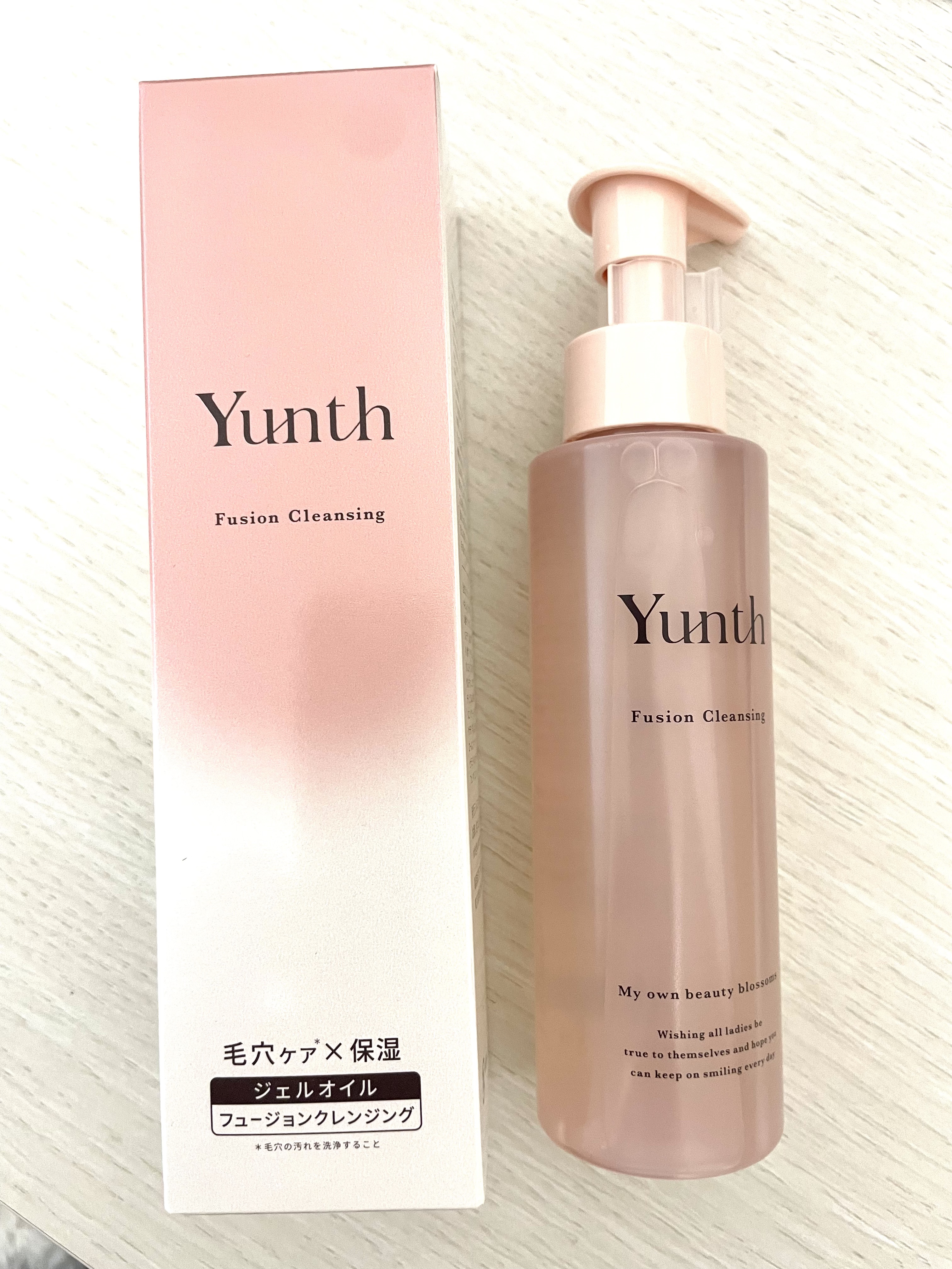 Yunth フュージョンクレンジング/Yunth/オイルクレンジングを使ったクチコミ（1枚目）