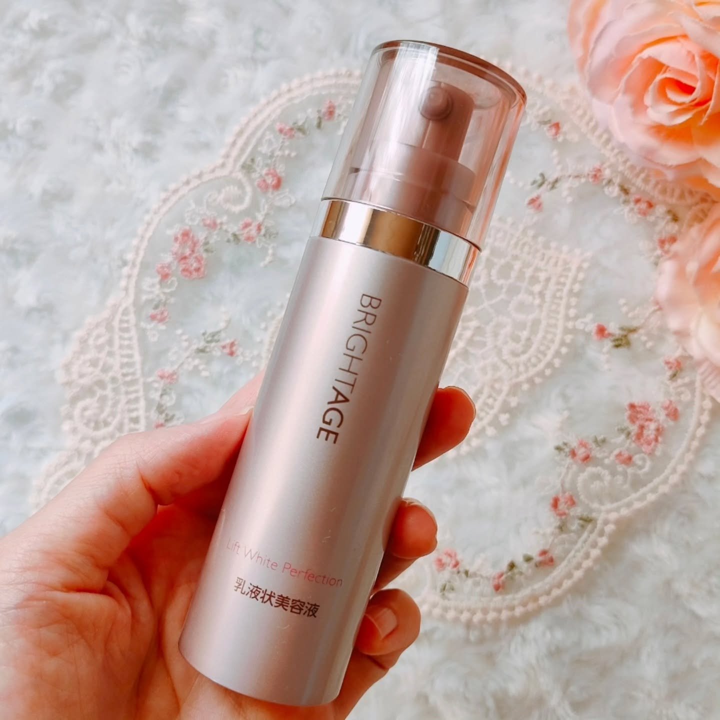 リフトホワイト パーフェクション/BRIGHTAGE/美容液を使ったクチコミ（2枚目）