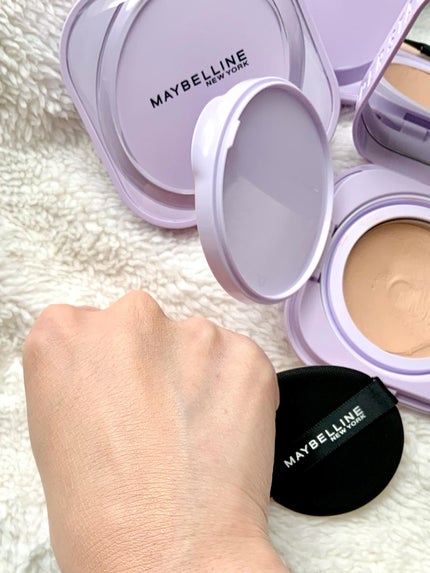 SPステイ クリームパクト ファンデーション/MAYBELLINE NEW YORK/クリーム・エマルジョンファンデーションを使ったクチコミ(5枚目)