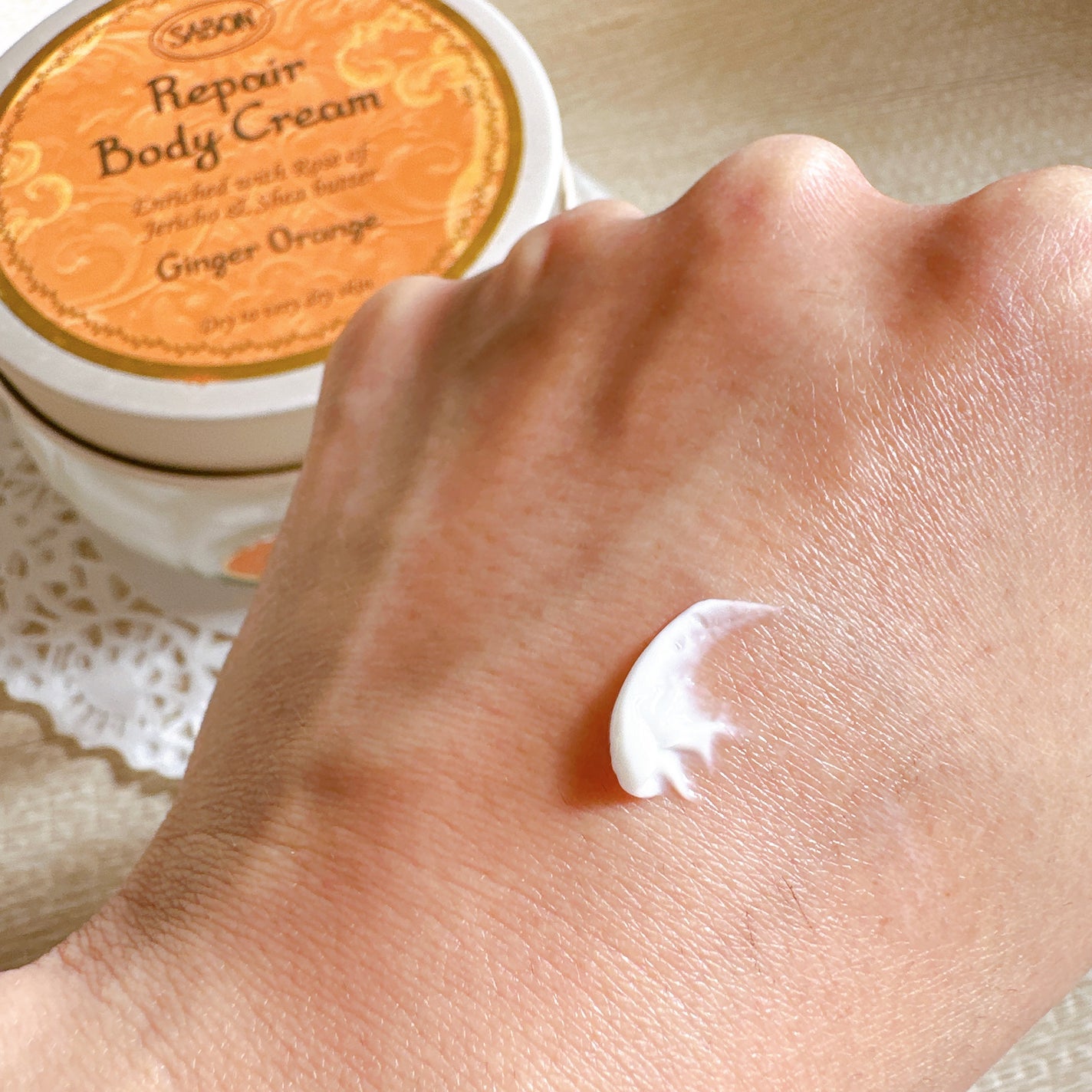 リペアボディクリーム/SABON/ボディクリームを使ったクチコミ(5枚目)