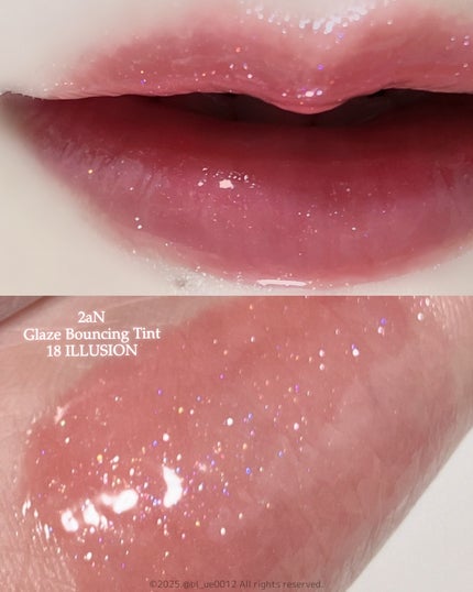 グレイズバウンシングティント/2aN/リップティントを使ったクチコミ(1枚目)