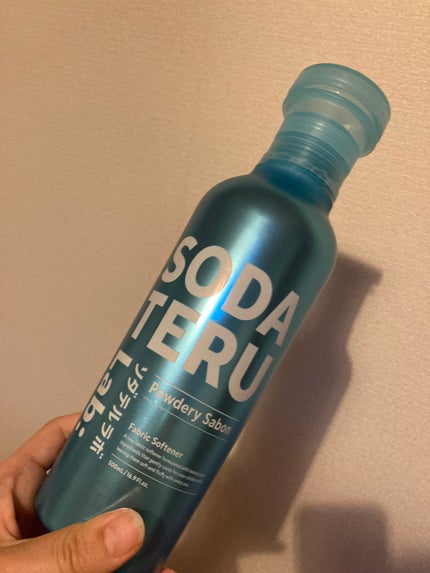柔軟剤(パウダリーサボンの香り) 本体500ml/ソダテルラボ/柔軟剤の画像