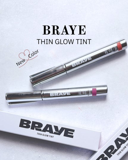 THIN GLOW TINT/BRAYE/口紅を使ったクチコミ(1枚目)