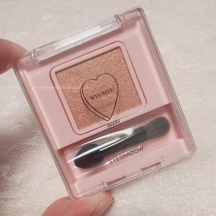 フーミー シングルラメシャドウ キャラメルパール/WHOMEE/単色アイシャドウの画像