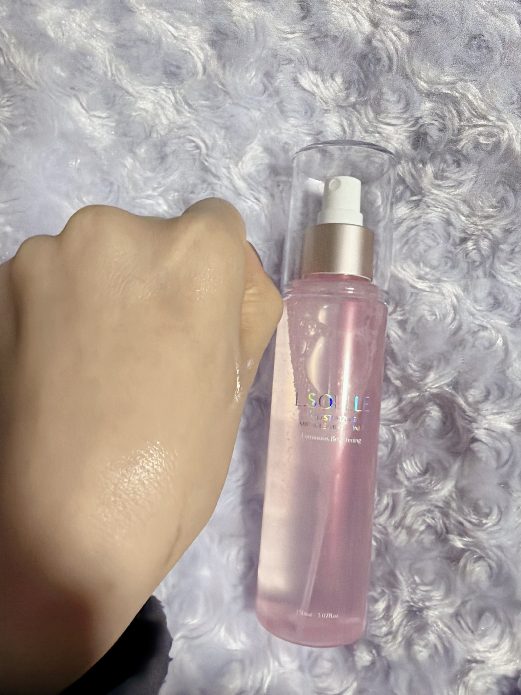 モイスチャライジング ミラクル ミストトナー/L.SOULLE/ミスト状化粧水を使ったクチコミ（2枚目）