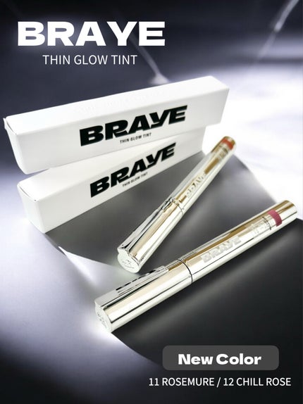 THIN GLOW TINT/BRAYE/口紅を使ったクチコミ(1枚目)