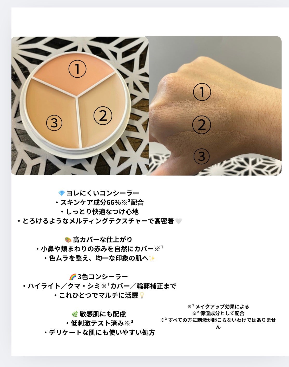 カバーアッププロコンシーラー/TFIT/パレットコンシーラーを使ったクチコミ(2枚目)