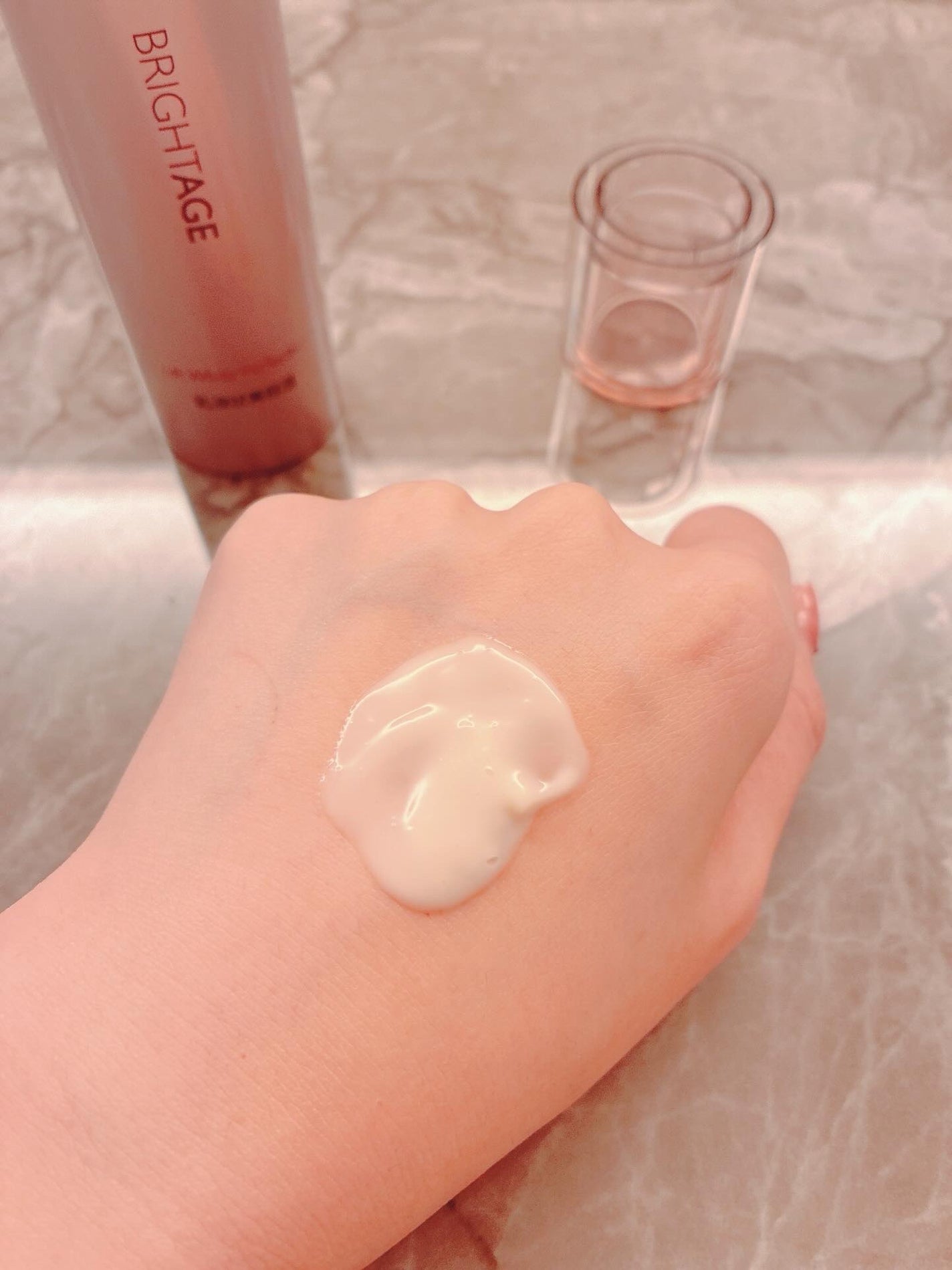 リフトホワイト パーフェクション/BRIGHTAGE/美容液を使ったクチコミ(2枚目)