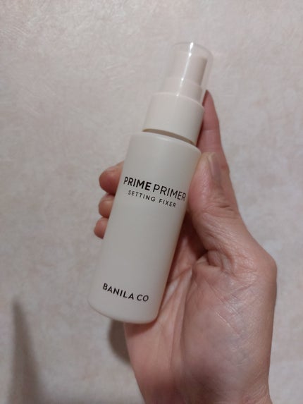 バニラコ プライムプライマー セッティングフィクサー/BANILA CO/フィックスミストを使ったクチコミ(1枚目)