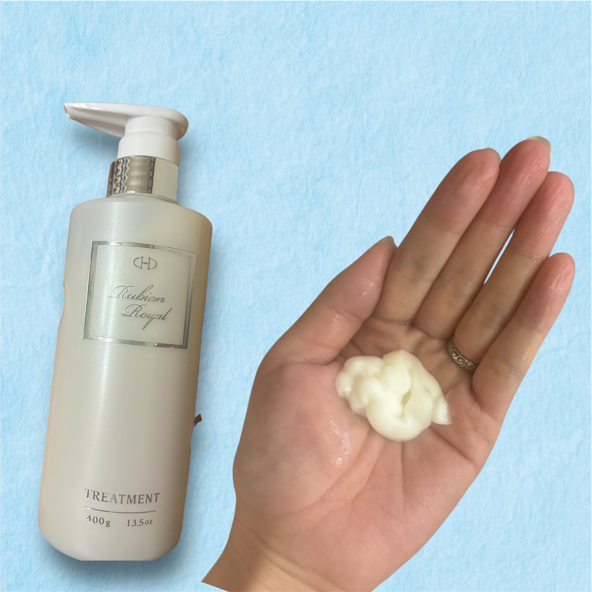 シャンプー/トリートメント トリートメント400ml/Rubian Royal/市販シャンプーを使ったクチコミ（3枚目）
