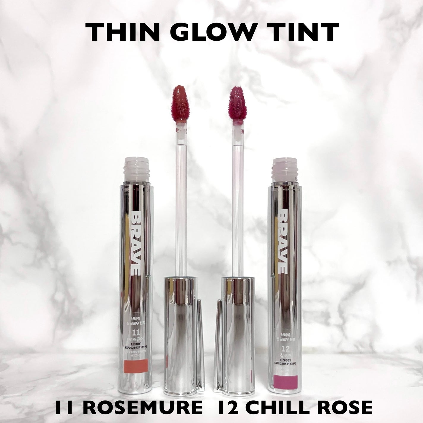 THIN GLOW TINT/BRAYE/口紅を使ったクチコミ(2枚目)