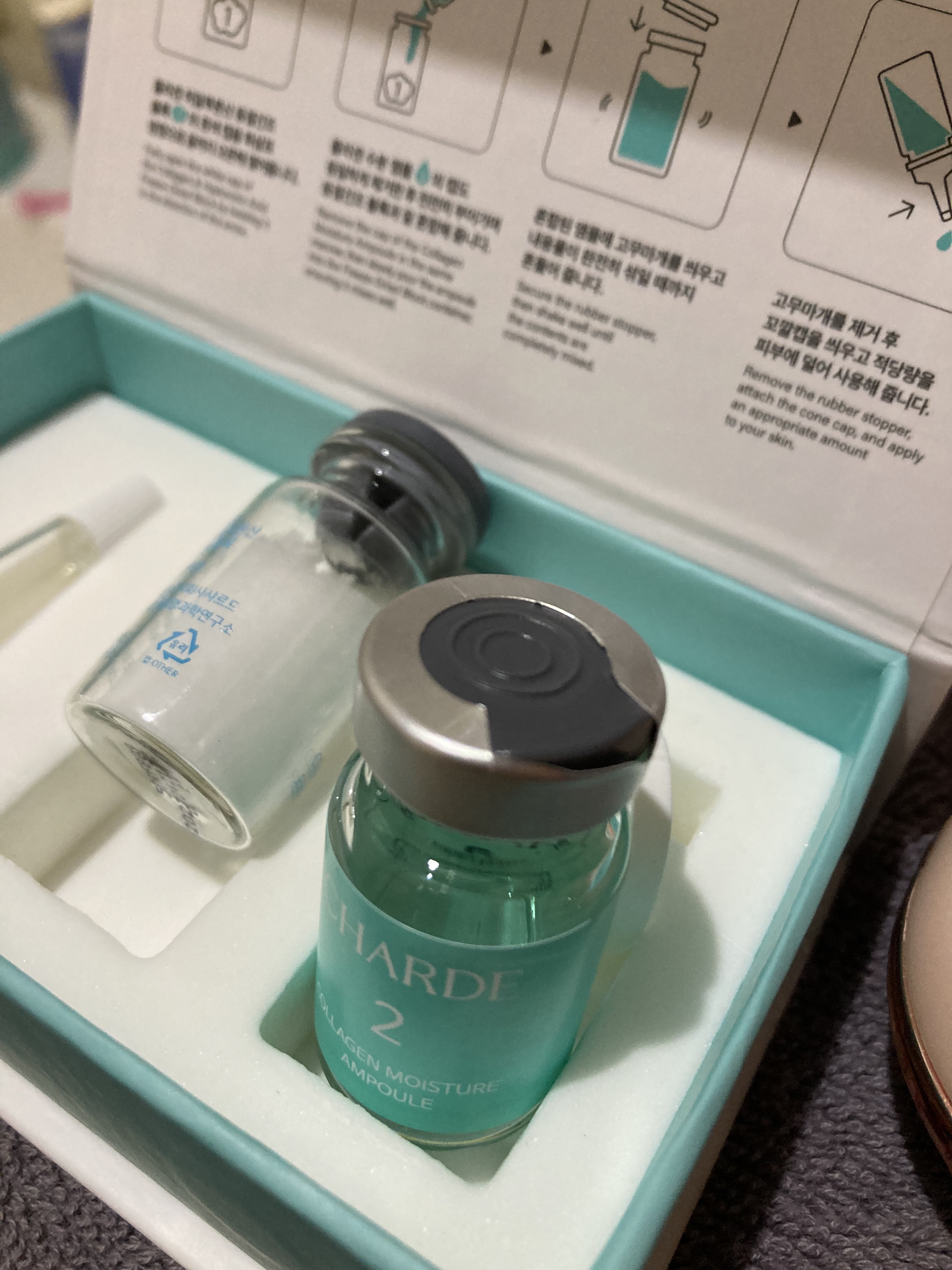 クラウドアンプル 1week キット/CHARDE/美容液を使ったクチコミ（2枚目）