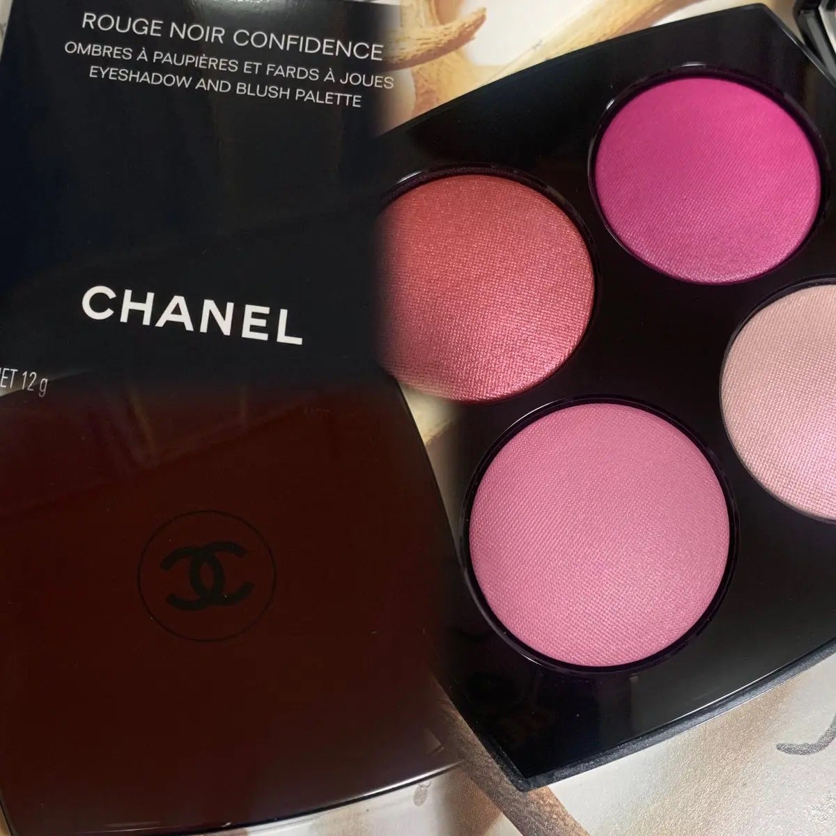 ルージュ ヌワール コンフィダンス/CHANEL/アイシャドウパレットを使ったクチコミ(1枚目)