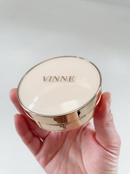 プレステージグロウスキンフィットクッション/VINNE /クッションファンデーションを使ったクチコミ(2枚目)