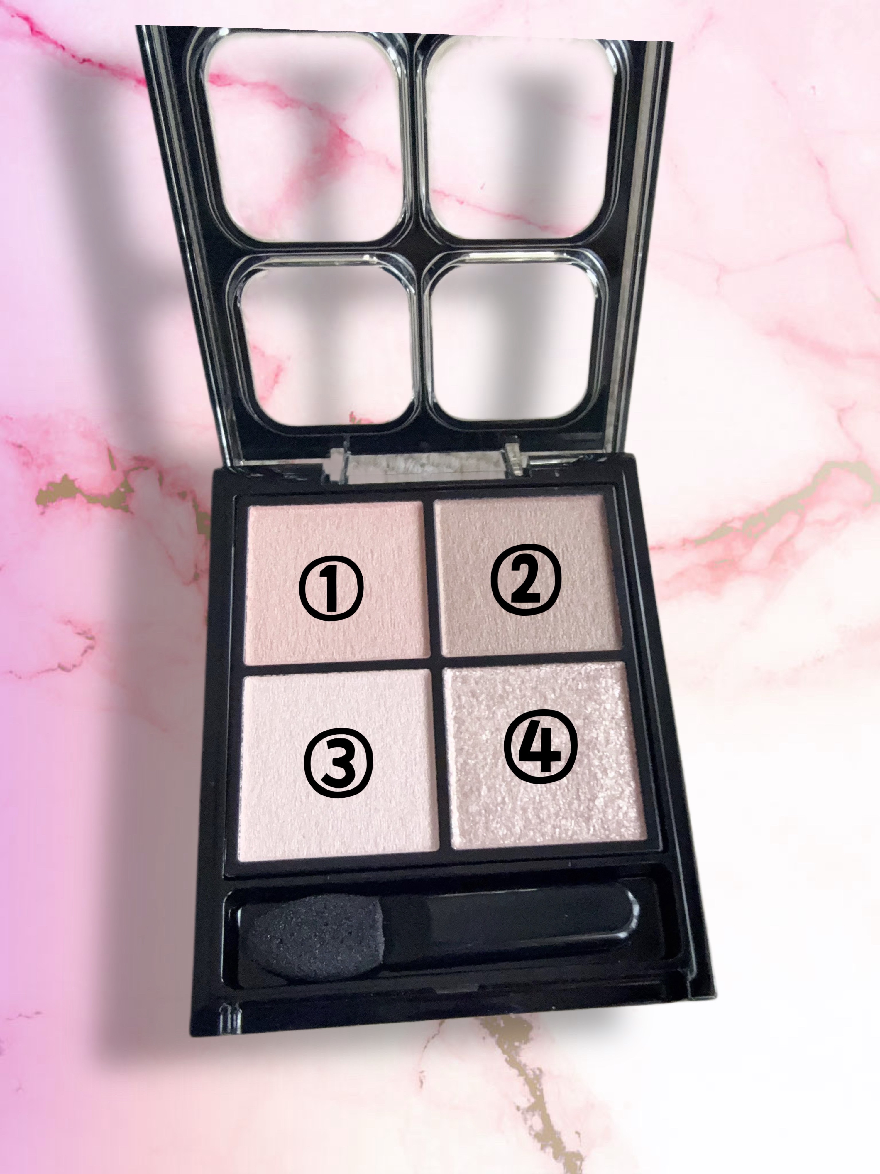 ケイト ポッピングシルエットシャドウ/KATE/アイシャドウパレットを使ったクチコミ（3枚目）