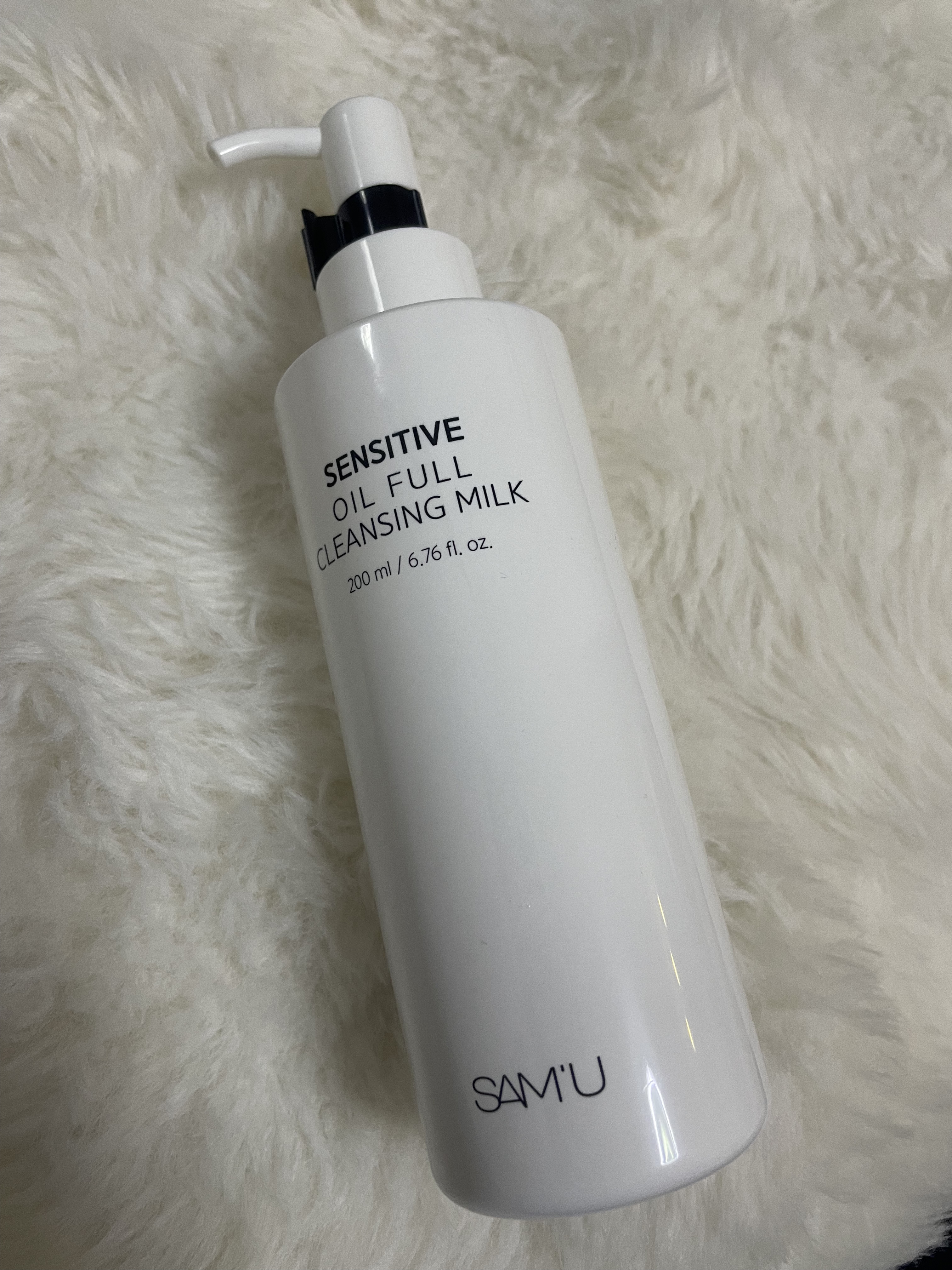センシティブオイルフルクレンジングミルク/SAM'U/ミルククレンジングを使ったクチコミ（1枚目）