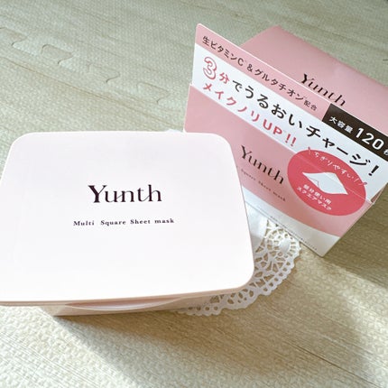 マルチスクエアシートマスク/Yunth/シートマスク・パックを使ったクチコミ(2枚目)