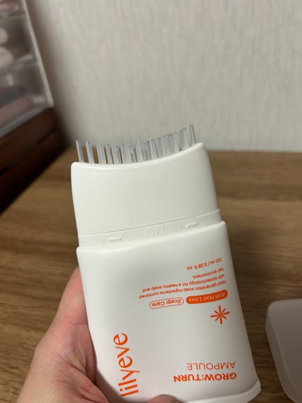 グローターンヘアアンプル/リリーイブ/頭皮ローションを使ったクチコミ(2枚目)