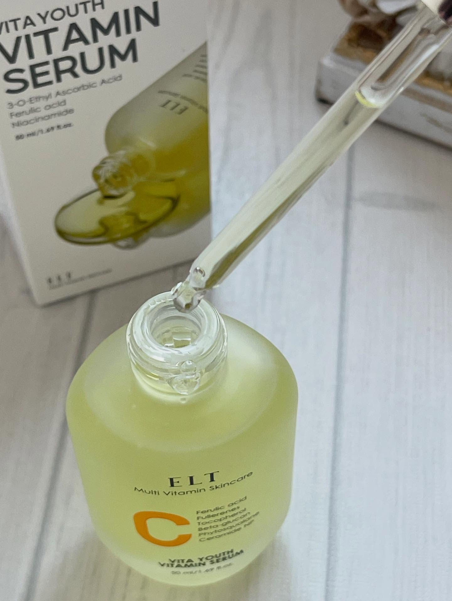 ELT VITA YOUTH ビタユース セラム/ELT COSMETICS/美容液を使ったクチコミ（3枚目）