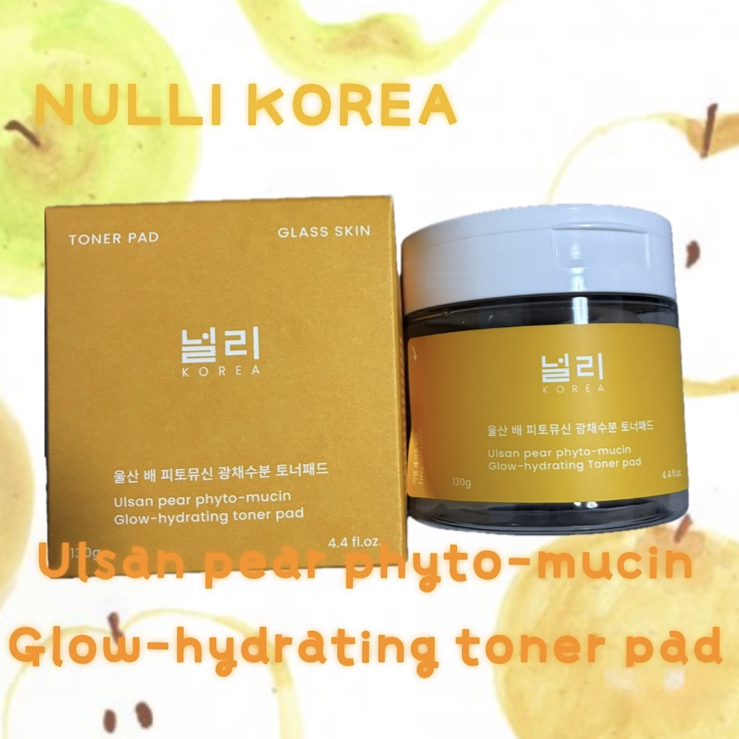 蔚山梨フィトミューシングロウ 水分トナーパッド/NULLI KOREA/トナーパッドを使ったクチコミ（1枚目）