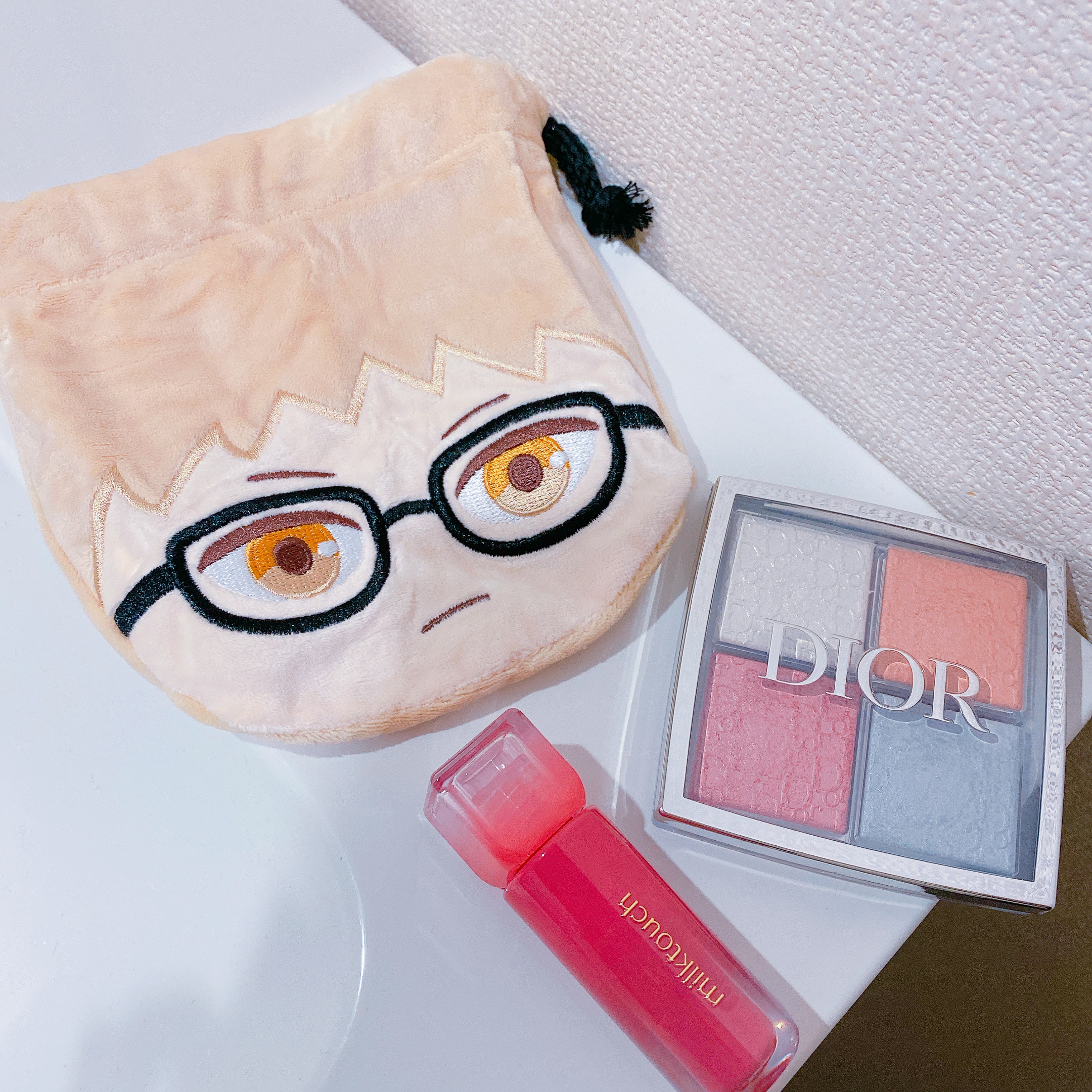 
リップポーチ💄✨


ハイキューのガチャガチャを見つけて、
回してきました☺️💫

ふわふわフェイス巾着👏


リップやメイク直しセットを入れてます🧸🎀




#メイクポーチ見せて 
