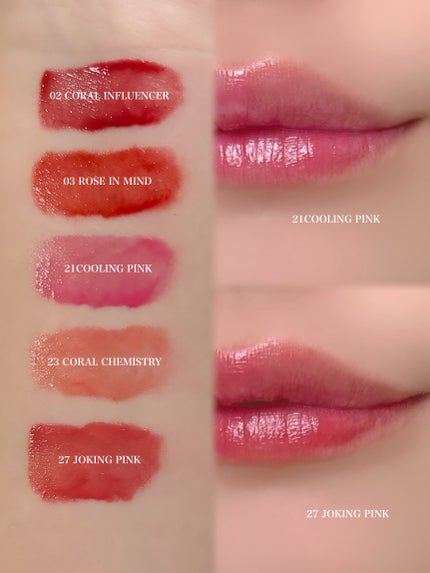 ペリペラ インク ムード グロイ ティント/PERIPERA/リップティントを使ったクチコミ(2枚目)