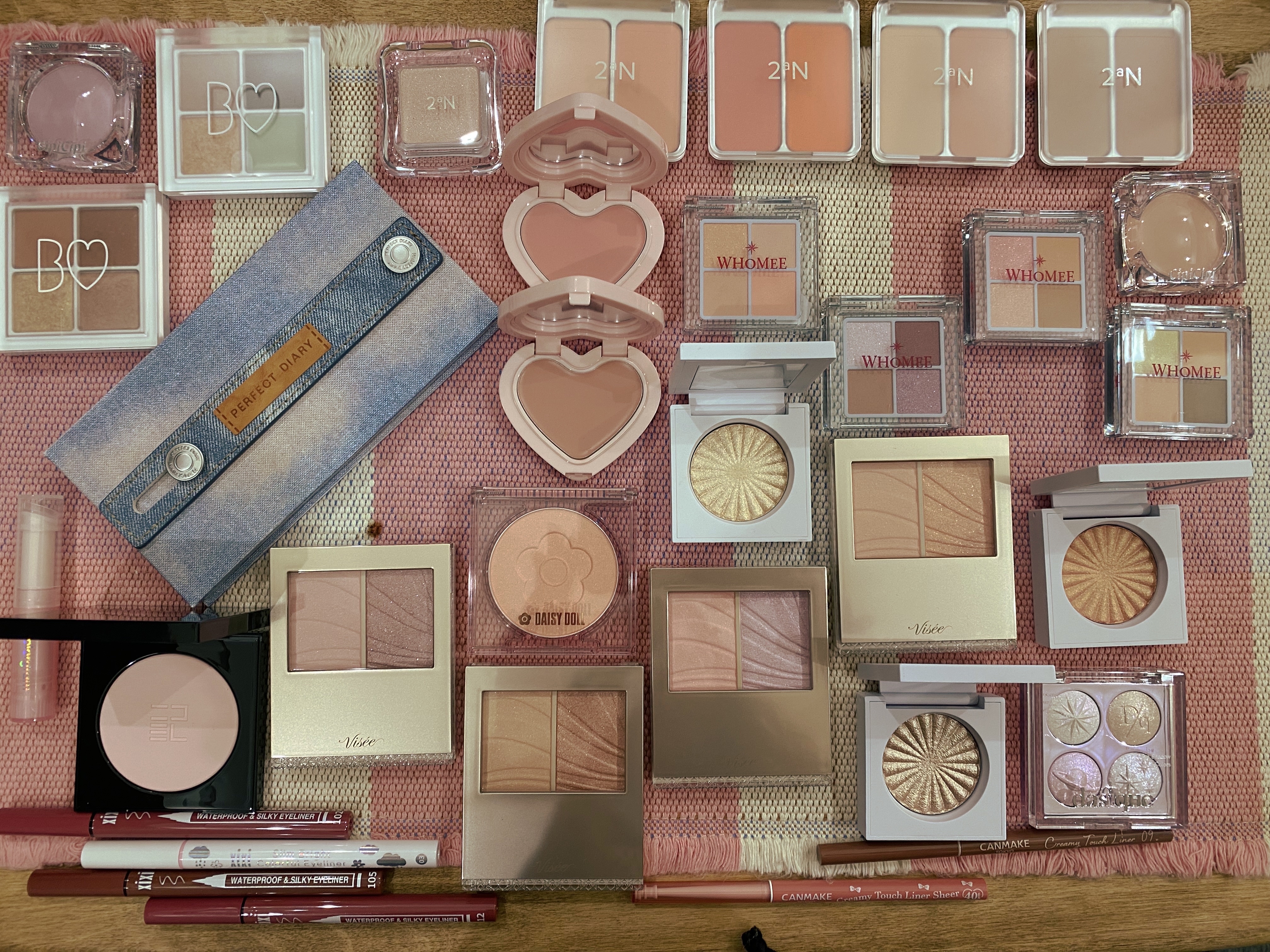 スターリーナイト シャドウパレット/dasique/アイシャドウパレットを使ったクチコミ（3枚目）